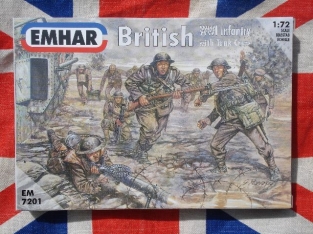 EMHAR 7201 British WWI Infantry with Tank Crew